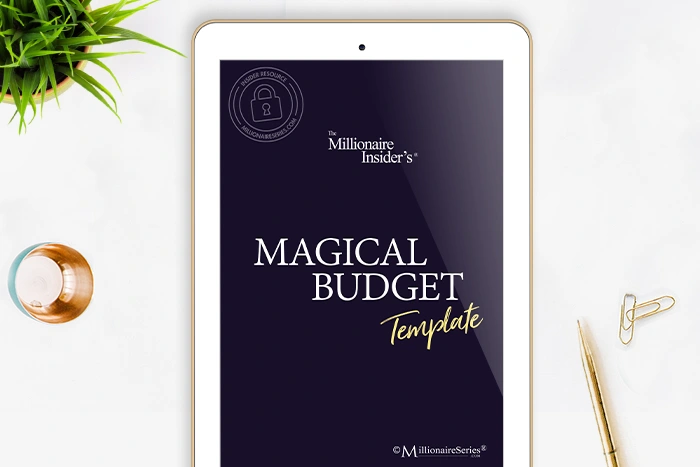 Magical Budget The Millionaire insider Home CTA