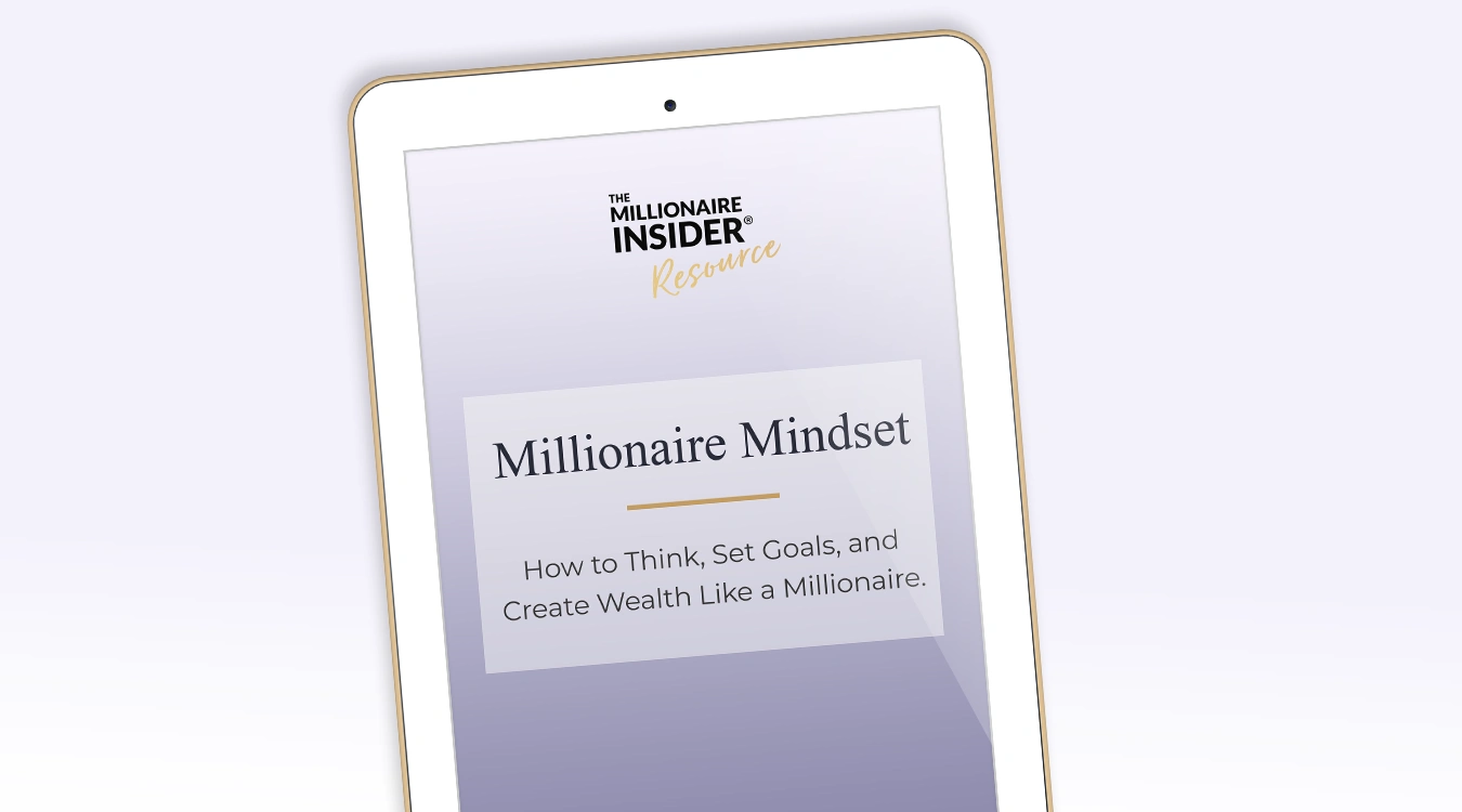 Millionaire Mindset Guide Home CTA